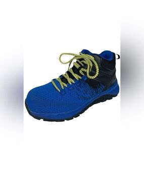 Thorogood Day One Safety Toe AST Mid Work Shoes Sneakers Womens 8 W Blue Black